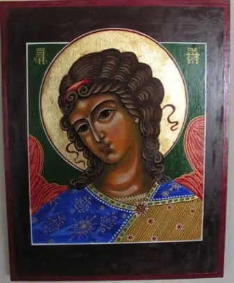 Original art by Richard Roberts. St. Michael Icon