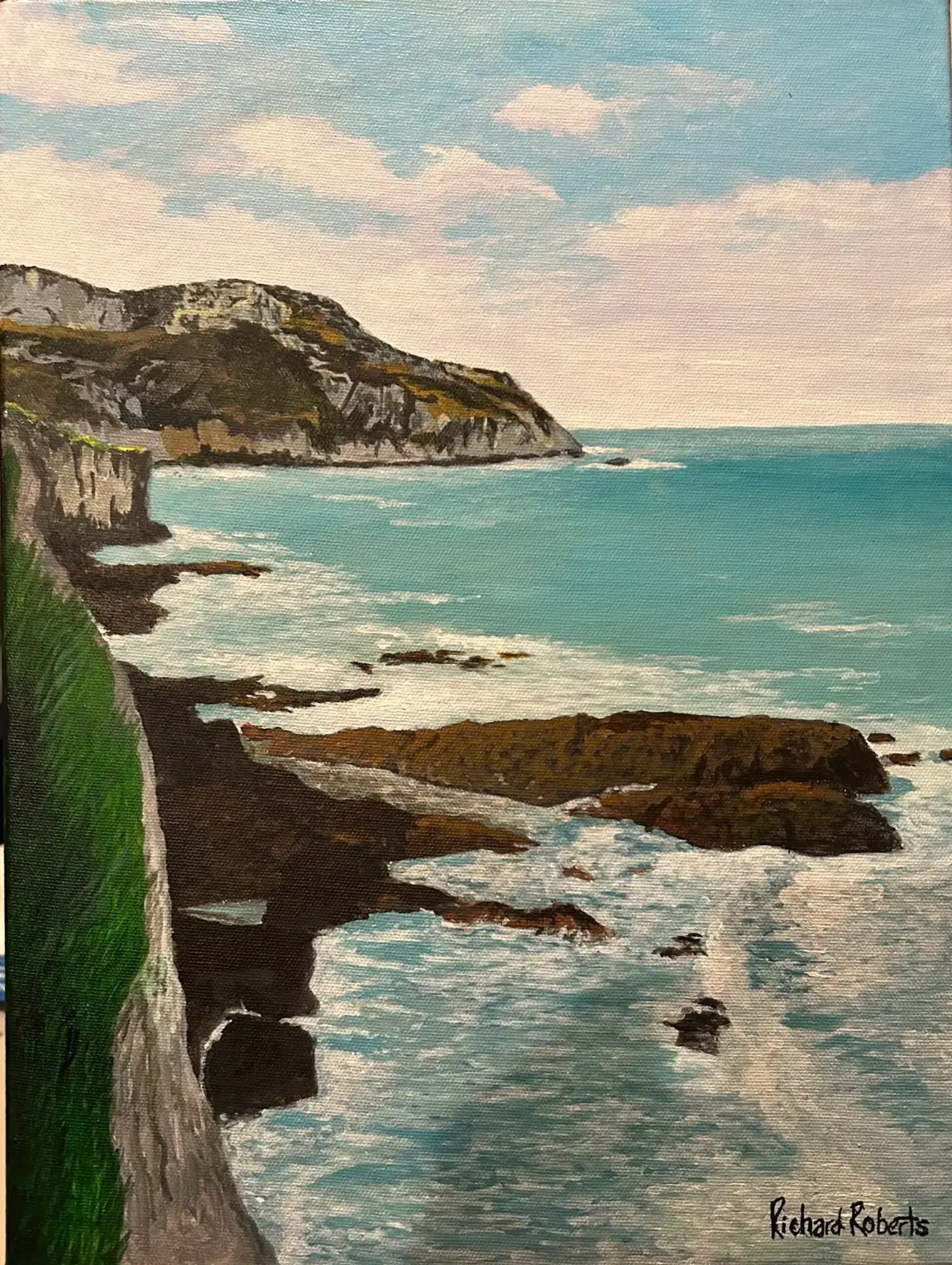 Mosiac View 31 Rocky Coast Mary