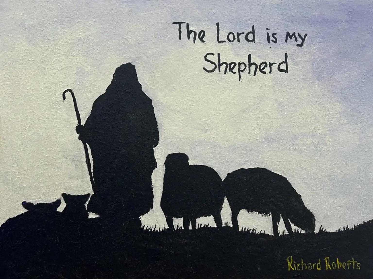Mosiac View 14 the lord is my shepherd